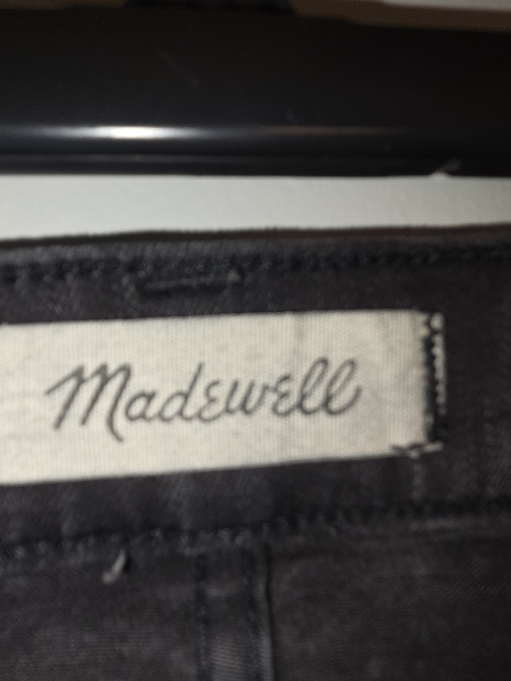 Madewell Black High-Rise Skinny Jeans.Maddie Baddies!